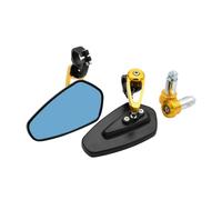 Rétroviseurs de moto CNC universels en verre bleu, 7/8" 22 mm, for guidon de scooter, for Sur-Ron Light, for Bee, for S&X ，Rétroviseurs Moto