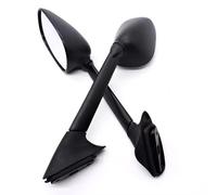 Rétroviseurs De Moto Compatible Avec Yamaha Pour T-MAX500 2008 2009 2010 2011 Accessoires De Moto Rétroviseur En Verre Blanc Rétroviseur Latéral Noir