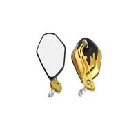 Rétroviseurs De Moto en Alliage D'aluminium, Support Guidon, 2 Pièces/Ensemble 8/10mm Rétroviseurs