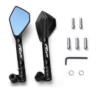 Rétroviseurs De Moto en Aluminium CNC Bleus Antireflets pour Yamaha YZF-R15 YZFR15 YZF R15 V3 2017 2018 2019 2020 2021
