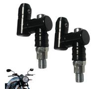 Rétroviseurs de moto | Kit 2 adaptateurs hauteur rallonges - Montage réglable 360° pour tourisme navetteur aventure en plein air
