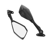 Rétroviseurs De Moto Pliables Noirs De Rechange Pour Ninja 300 250 ZX6R 636 300R EX300 ABS 2011-2018 2 Pièces REOKIP