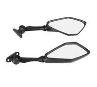 Rétroviseurs de Moto Pliables Noirs de Remplacement Haute Définition Grand Angle Conduite Sûre pour 300 250 ZX6R 636 300R EX300 ABS 2011-2018