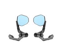 Rétroviseurs de moto Pour CFMOTO 800NK Accessoires 800 NK 2023 Motorradlenker Rückspiegel Lenkerschutz Kunststoff Motorrad Spiegel(Titanium)