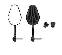Rétroviseurs de moto Pour KAWASAKI Pour Z650 Z750 Z800 Pour Z900 Rétroviseur Latéral Pour Guidon De Moto 22 Mm Universel Kunststoff Motorrad Spiegel(Bundle1)