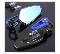 Rétroviseurs De Moto pour Yam&AHA MT03 MT 03, 2 Pièces, 7/8" 22 Mm, Montage sur Embout De Guidon(Blue)