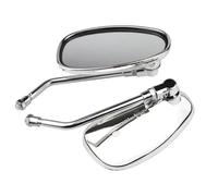 Rétroviseurs de moto Rétroviseur de voiture électrique de moto 2 pièces rétroviseur de rétroviseur léopard en alliage d'aluminium de fer modifié 10 mm Rétroviseurs de guidon