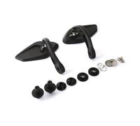 Rétroviseurs De Moto Rétroviseur D'extrémité De Guidon Pour CRF1000L Pour CRF1100L Pour Africa Twin Pour Aventure Pour Sport Pour CRF1100AL Rétroviseurs Latéraux(Black)