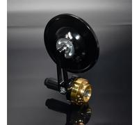 Rétroviseurs de moto Rétroviseurs latéraux CNC haut de gamme pour moto pour BMW R Nine T et guidon creux de 22 mm Rétroviseurs de guidon(Other Models black)
