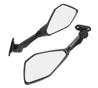 Rétroviseurs de moto Rétroviseurs latéraux en aluminium pour BMW S1000R, S1000XR, F800R, F700GS, F650GS, G310R, G310GS, G650GS, C400X, C400GT, K1200R, K1300R, noir Rétroviseurs de guidon