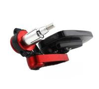 Rétroviseurs de moto universels CNC 7/8 pouces 22 mm, verre transparent, for guidon de scooter, accessoires(Red)