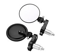 Rétroviseurs De Moto Universels pour Serow 250 TTR125 TTR250 TTR600 XT250 Tricker 3 Pouces Rond Pliant Barre Fin Rétroviseur Latéral