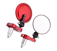 Rétroviseurs De Moto Universels Rétroviseur Latéral Rond 3 Pouces pour GSX600 K&atana GSXR1000 GSXR1100 GSXR400 GT250