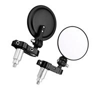 Rétroviseurs De Moto Universels Rétroviseur Latéral Rond 3 Pouces pour K1200R HP2 Enduro K1300S/R/GT K1600GT/GTL R1250GS