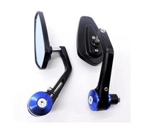 Rétroviseurs de moto Vue arrière 22mm Pour Ducati Pour Monster696 797 821 Pour Hypermotard 950 848 Pour Scramble 7/8'' Rétroviseur De Guidon Arrière Moto(BLEU)