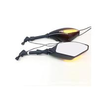 Rétroviseurs de moto Vue arrière Pour Tracer 900 MT07 MT09 MT10 FZ1 FZ6 FZ09 FZ8 XSR 700 XSR900 YZF R125 FJR1300 Rétroviseur Intérieur De Moto Avec Voyant Clignotant