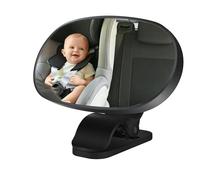 Rétroviseurs De Siège De Voiture - Appui-tête À Clip, Verre De Sécurité Acrylique, Vision Claire, Support Pour Coussin Sous Vide Anti-chute | Orientée L'arrière Pour L'utili