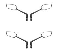 Rétroviseurs De Vélo Grand Angle, Guidon Ultra Clair, Rétroviseur Gauche Droit Avec Bras Étendu For Scooter Électrique(Two sets of Mirror)