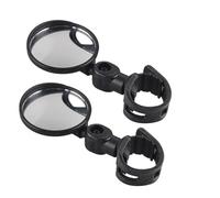 Rétroviseurs De Vélo Moto, Support De Guidon, Rotation À 360 Degrés, Grand Angle Réglable, Réflecteur De Miroir Convexe Modifié, 1/2 Pièces(2pcs round S)