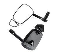 Rétroviseurs De Vélo Rotatifs, Rétroviseur De Guidon De 15 X 14,5 Cm, Fonction De Visualisation Réglable À 360 °, Équipement De Cyclisme Sur Route Et Montagne, Support De Sécurité Fiable Pour Le Condu