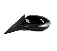 Rétroviseurs De Voiture Rétroviseur Extérieur De Porte De Voiture, 1 Pièce, Pour Mazda 6 GH 2007-2013, 8 Broches, Avec Clignotant(Black-L)