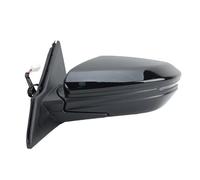 Rétroviseurs De Voiture Rétroviseur Pour Civic 2016-2021 Version Américaine Noir Rabattable Manuellement Clignotant Rétroviseur Latéral Accessoires Voiture(La gauche)