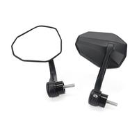 DTASMBD Rétroviseurs D'extrémité De Guidon De Moto pour Kawasaki Z900 Z400 Z 900 SE Z900SE 400 Z 400 2017-2024 Rétroviseur D'extrémité De Guidon Rétroviseur Guidon de Moto Rétroviseur Moto(Noir A)