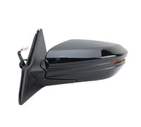 Rétroviseurs Extérieurs À Réglage Électrique Ensemble De Rétroviseur Latéral Pliable Manuel Noir, 7/13 Broches, Accessoires De Voiture Pour Civic 2016-2019 2020 2021(La gauche)