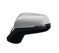 Rétroviseurs extérieurs auto Accessoires Voiture Rétroviseur Latéral Pour Toyota Pour Sienna 2020-2023 Rabattable Chauffant Clignotant Ensemble rétroviseur voiture(Argent,5Wire L)