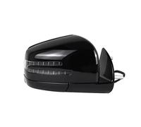Rétroviseurs extérieurs auto Ensemble De Rétroviseur Extérieur Électrique Pour Mercedes Pour Benz Classe GL GL350 GL450 GL550 2005-2009 2010 2011 Bekuyu(Black,côté droit)