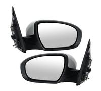 Rétroviseurs extérieurs auto Ensemble Rétroviseur Extérieur 5 Fils Pour Voiture, Rétroviseur Latéral Blanc Pour Hyundai I20 MK2 GB IB 2015-2020(1 pair)