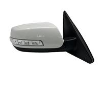 Rétroviseurs Extérieurs Auto Pour Kia Pour Sorento 2009-2013 2014 Rétroviseur Porte Voiture À 9 Broches Pliable Électriquement(Pearl White-RH)
