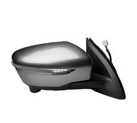 Rétroviseurs extérieurs auto Pour Nissan Pour Qashqai 2016-2020 Pour Rogue Sport 2017-2022 Rétroviseur Latéral 11 Broches Avec Caméra Ensemble rétroviseur voiture(Grey,droite)