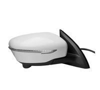 Rétroviseurs extérieurs auto Pour Nissan Pour Qashqai 2016-2020 Pour Rogue Sport 2017-2022 Rétroviseur Latéral 11 Broches Avec Caméra Ensemble rétroviseur voiture(BLANC,droite)