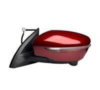 Rétroviseurs extérieurs auto Pour Qashqai 2016-2020 Pour Rogue Sport 2017-2022 Côté 11 Broches Blanc Peignable Arrière Avec Un Ensemble Rétroviseur Caméra Rétroviseur extérieur(Rouge,La gauche)