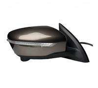 Rétroviseurs extérieurs auto Pour Qashqai 2016-2020 Pour Rogue Sport 2017-2022 Côté 11 Broches Blanc Peignable Arrière Avec Un Ensemble Rétroviseur Caméra Rétroviseur extérieur(Brun,droite)