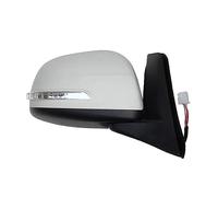 Rétroviseurs extérieurs auto Pour Suzuki SX4 2012 2013 ensemble de rétroviseur latéral extérieur de voiture rétroviseur électrique Retroviseur complet (Couleur : Blanc, Taille : Droite)