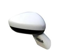 Rétroviseurs extérieurs auto Rétroviseur Extérieur Droit 8 Broches Pour Peugeot 408 2010 2011 2012 Rabattable Manuellement Bekuyu(Blanc)