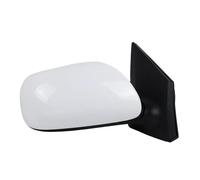 Rétroviseurs extérieurs auto Rétroviseur Extérieur Pour Toyota Pour Corolla 2009-2013 Réglage Et Chauffage Des Lentilles Complet Rétroviseur(BLANC,5 Wire R)