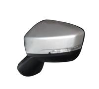 Rétroviseurs extérieurs auto Rétroviseur Extérieur Voiture Avec Clignotant À LED Pour Mitsubishi Pour Eclipse Pour Cross 2018 2019 Voiture Rétroviseur(Argent,La gauche)