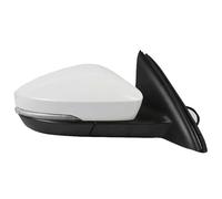 Rétroviseurs Extérieurs Auto Rétroviseur Gauche/droit Pour Skoda Pour Octavia 2014-2017 Réglage Automatique De L'objectif Chauffage Clignotant Électrique Pliable Rétroviseurs De Voiture(BLANC,9 Pin R)
