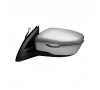 Rétroviseurs extérieurs auto Rétroviseur Latéral Avec Caméra Pour Nissan Pour X-Trail T32 2019-2022 Rabattable Électriquement Et Clignotant Ensemble rétroviseur voiture(Argent,13pin L)