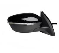 Rétroviseurs extérieurs auto Rétroviseur Latéral Avec Caméra Pour Nissan Pour X-Trail T32 2019-2022 Rabattable Électriquement Et Clignotant Ensemble rétroviseur voiture(Noir,13pin R)