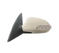 Rétroviseurs extérieurs auto Rétroviseur Latéral Pour Hyundai I30 2009-2012 Rabattable Automatiquement Chauffant Électronique Lentille Verre Clignotant Ensemble rétroviseur voiture(8-wire Left)