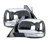 Rétroviseurs extérieurs auto Rétroviseur Latéral Rabattable Électriquement À 10 Broches Pour Mitsubishi Pour Pajero V97 NS NT NW NX 2006 2007-2021 Accessoires Voiture Rétroviseur(1 paire)