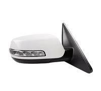 Rétroviseurs extérieurs auto Rétroviseur Latéral Rabattable Électriquement À 9 Broches Pour Kia Pour Sorento 2009-2014(Pearl White-RH)