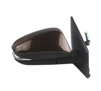 Rétroviseurs extérieurs auto Rétroviseur Porte Arrière Pour Toyota RAV4 2014-2018 5 Ou 9 Broches Ensemble rétroviseur(Brun,9PINS R)