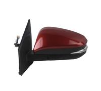 Rétroviseurs extérieurs auto Rétroviseur Porte Arrière Pour Toyota RAV4 2014-2018 5 Ou 9 Broches Ensemble rétroviseur(Rouge,9PINS L)