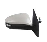 Rétroviseurs extérieurs auto Rétroviseur Porte Arrière Pour Toyota RAV4 2014-2018 5 Ou 9 Broches Rétroviseur(White B,5PINS R)