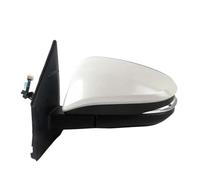 Rétroviseurs extérieurs auto Rétroviseur Porte Arrière Pour Toyota RAV4 2014-2018 5 Ou 9 Broches Rétroviseur(White A,9PINS L)